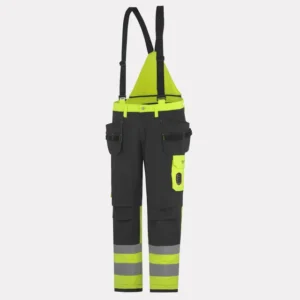 The Helly Hansen Aberdeen Flame Retardant Insulated Construction Pant, to stay visible and safe.