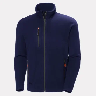 Oxford Fleece Jacket is comfortable and dependable, providing reliable warmth and softness