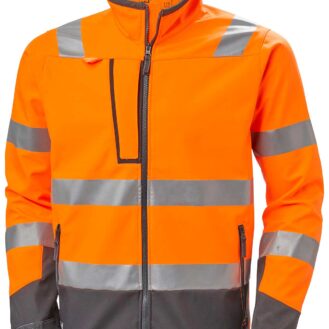 Alna 2.0 Hi Vis Softshell Jacket combines comfort and high visibility, keeping you safe