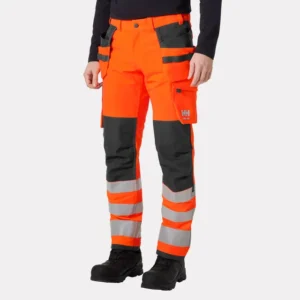 Alna 4X Hi Vis Construction Trousers Class 2