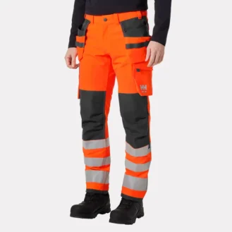 Alna 4X Hi Vis Construction Trousers Class 2 ensure comfort and visibility