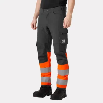 Alna 4X Hi Vis Work Trousers Class 1 are lightweight, durable, and designed to provide comfort