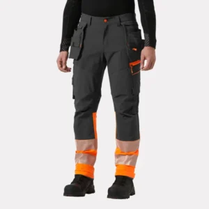 ICU BRZ Hi Vis Construction Trousers Class 1