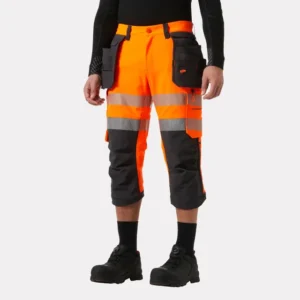 ICU BRZ Hi Vis Construction Pirate Trousers Class 1
