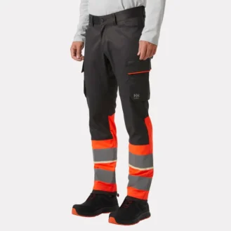 UC-ME Hi Vis Cargo Trousers Class 1 offer high visibility, freedom of movement, and durability