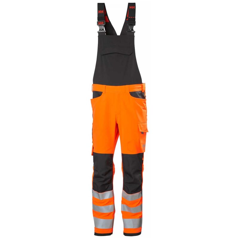 Alna 4X Hi Vis Work Bib Class 2 offers visibility, durability, and the freedom of movement