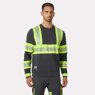 The ICU Hi Vis Sweatshirt combines functionality with required safety