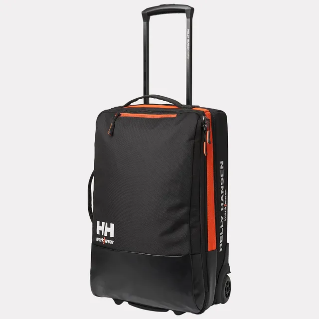 The Kensington Trolley 45L, rugged and practical rolling bag